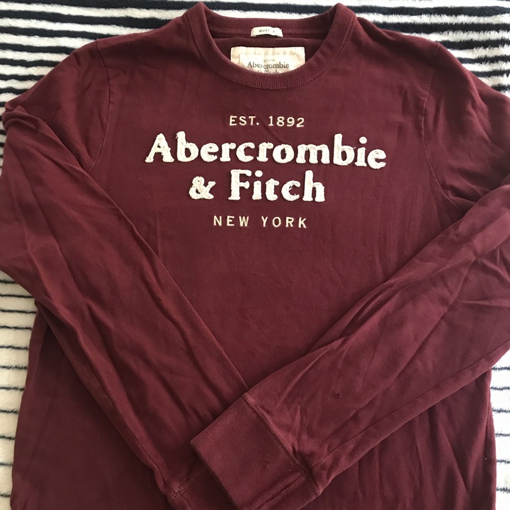 Abercrombie long sleeve, size M in good condition